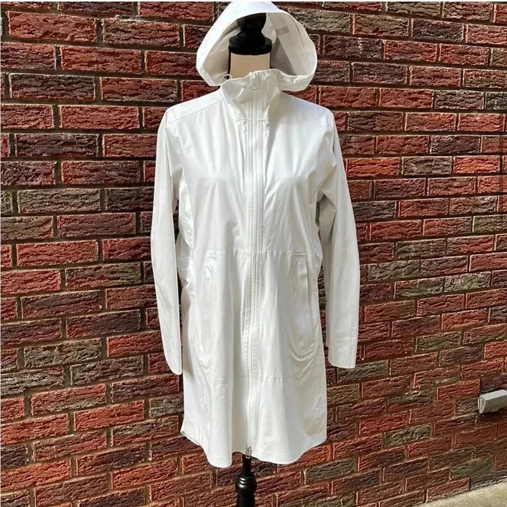 Athleta Palisades Waterproof Rain Jacket, Medium